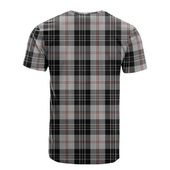 MacPherson of Cluny Black and White Tartan T-Shirt