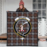 MacRae Hunting Weathered Tartan Quilt