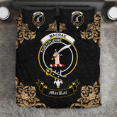 MacRae Crest Black Bedding Set