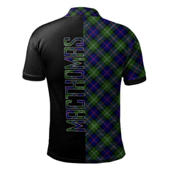 MacThomas Modern Tartan Polo Shirt Half of Me - Cross Style
