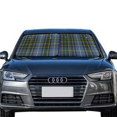 Manx National Tartan Car Sun Shade - 2 Pieces