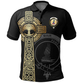 Mar Clan Unisex Polo Shirt - Celtic Tree Of Life