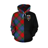 Mar Tartan Hoodie Half of Me - Cross Style