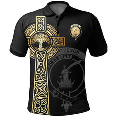 Matheson Clan Unisex Polo Shirt - Celtic Tree Of Life