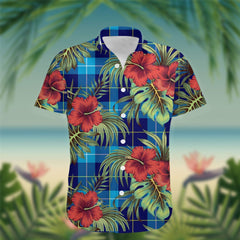 McKerrell Tartan Hawaiian Shirt Hibiscus, Coconut, Parrot, Pineapple - Tropical Garden Shirt