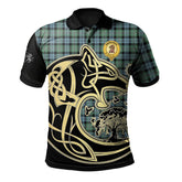 Melville Tartan Polo Shirt Viking Wolf