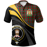 Menzies 01 Tartan Polo Shirt - Royal Coat Of Arms Style