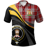 Menzies 04 Tartan Polo Shirt - Royal Coat Of Arms Style