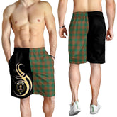 Menzies Green Ancient Tartan Crest Men's Short PM8