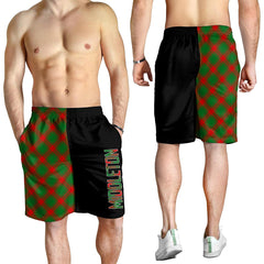 Middleton Modern Tartan Crest Men's Short - Cross Style
