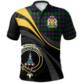 Morrison Modern Tartan Polo Shirt - Royal Coat Of Arms Style
