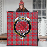 Moubray Tartan Crest Quilt