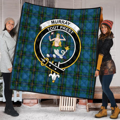 Murray of Elibank Tartan Crest Quilt