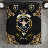Murray (of Athole) Crest Black Bedding Set