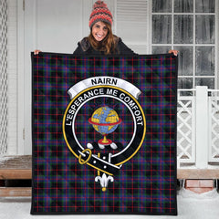 Nairn Tartan Crest Quilt