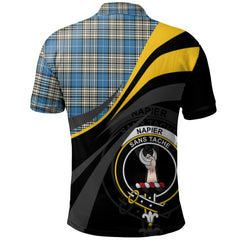 Napier Ancient Tartan Polo Shirt - Royal Coat Of Arms Style