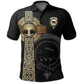 Nesbitt (or Nisbet) Clan Unisex Polo Shirt - Celtic Tree Of Life