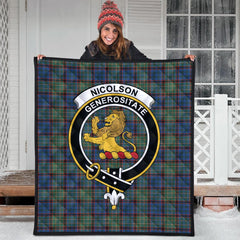 Nicolson Hunting Ancient Tartan Quilt