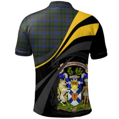 Nova Scotia District 02 Tartan Polo Shirt - Royal Coat Of Arms Style
