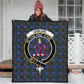 Ogilvie (Ogilvy) Hunting Modern Tartan Quilt