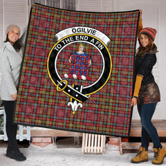 Ogilvie (Ogilvy) Paton Tartan Quilt