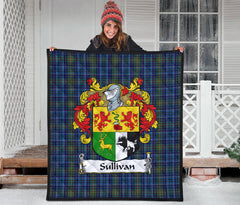 Sullivan Family Tartan Crest Quilt
