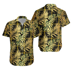 Raeburn Tartan Vintage Leaves Hawaiian Shirt