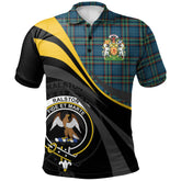 Ralston Tartan Polo Shirt - Royal Coat Of Arms Style