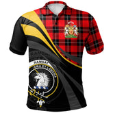 Ramsay Modern Tartan Polo Shirt - Royal Coat Of Arms Style