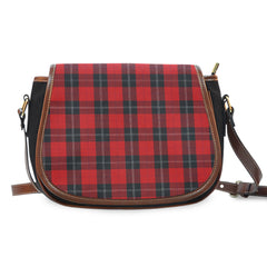 Ramsay Red Tartan Saddle Handbags