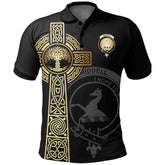 Riddell Clan Unisex Polo Shirt - Celtic Tree Of Life