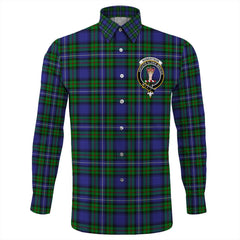 Robertson Hunting Modern Tartan Long Sleeve Button Shirt