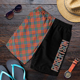Robertson Ancient Tartan Crest Men's Short - Cross Style