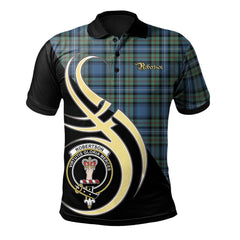 Robertson Hunting Ancient Tartan Polo Shirt - Believe In Me Style