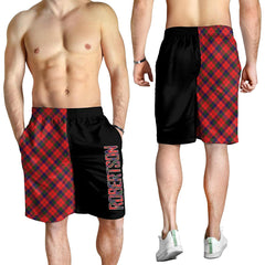 Robertson Modern Tartan Crest Men's Short - Cross Style