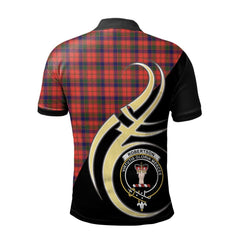 Robertson Modern Tartan Polo Shirt - Believe In Me Style