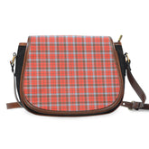 Robertson Weathered Tartan Saddle Handbags
