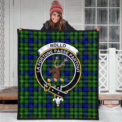 Rollo Modern Tartan Crest Quilt