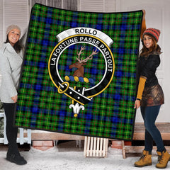 Rollo Modern Tartan Crest Quilt