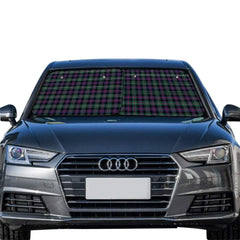 Rose Hunting Modern Tartan Car Sun Shade - 2 Pieces