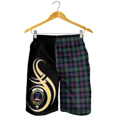 Rose Hunting Modern Tartan Crest Men's Short PM8