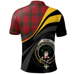 Ross 02 Tartan Polo Shirt - Royal Coat Of Arms Style