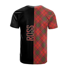Ross Modern Tartan T-Shirt Half of Me - Cross Style