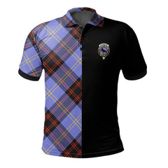 Rutherford Tartan Polo Shirt Half of Me - Cross Style