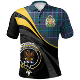 Sandilands Tartan Polo Shirt - Royal Coat Of Arms Style