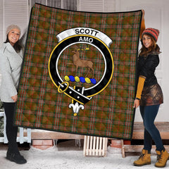 Scott Brown Modern Tartan Crest Quilt