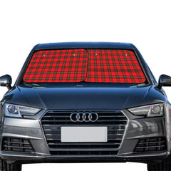 Seton Modern Tartan Car Sun Shade - 2 Pieces