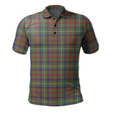 Shaw Green Modern Tartan Polo Shirt