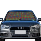 Shaw Green Modern Tartan Car Sun Shade - 2 Pieces