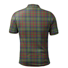 Shaw Green Modern Tartan Polo Shirt